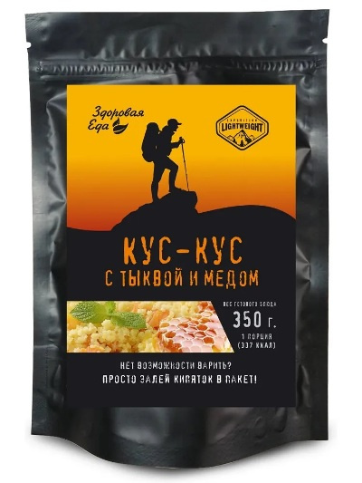 Кускус с тыквой и медом, т/пакет, 100г