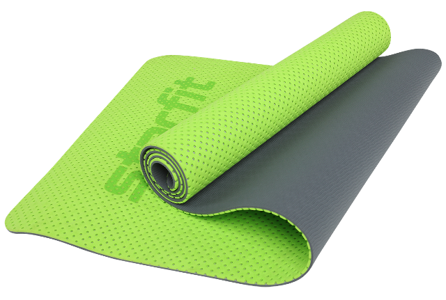 Коврик для йоги StarFit TPE, перфориров.