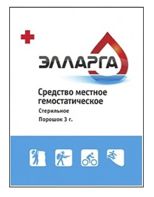 Порошок гемостатический Элларга