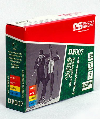 Лыжные смазки скольжения Маяк, фторсодержащие, 150г (4шт.)