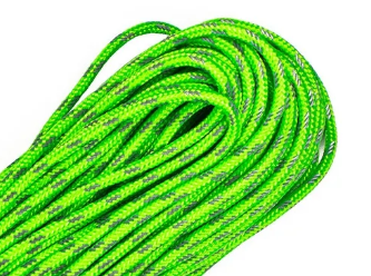 Паракорд Cord 275 (мини) nylon 2.2ммx100м, световозвращающий