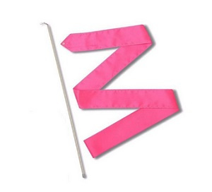 Лента гимнастическая 6м, с палочкой 56см