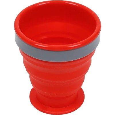 Стакан Track скл., силикон, с крышкой, 200 мл