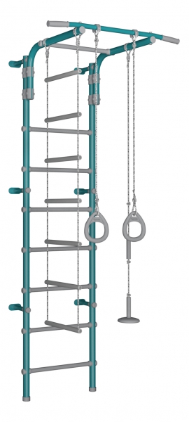 Детский спортивный комплекс PASTEL-2, пристенный