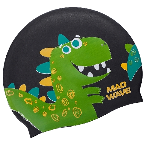 Шапка для плавания Mad Wave DINO