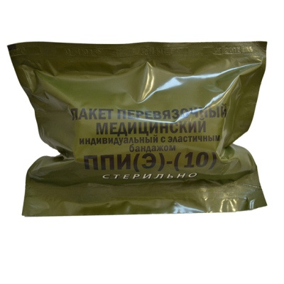 Пакет перевязочный АППОЛО ППИ(Э)-10 с 2-мя подушечками
