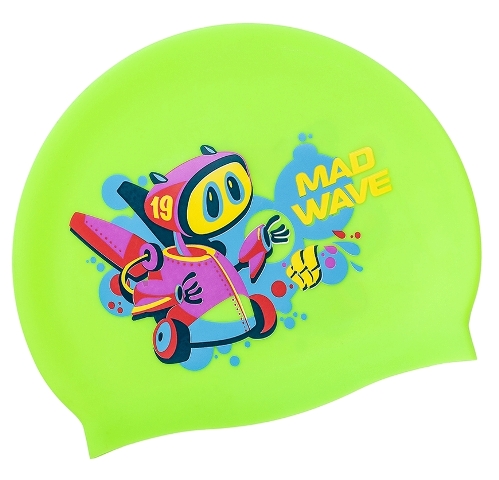 Шапка для плавания Mad Wave MAD BOT