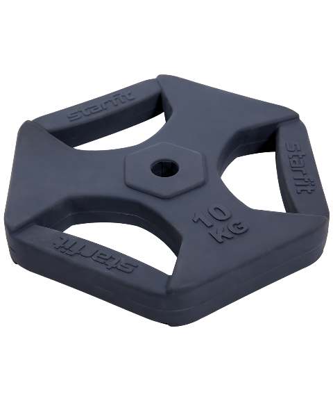 Диск StarFit d26, обрезиненный, с хватами