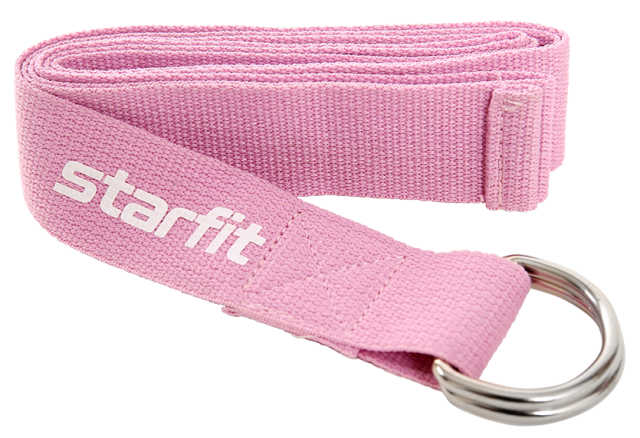 Ремень для йоги STARFIT Core 180см, х/б