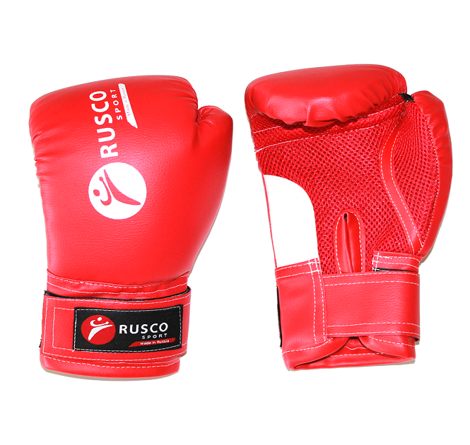 Перчатки боксерские Rusco, к/з