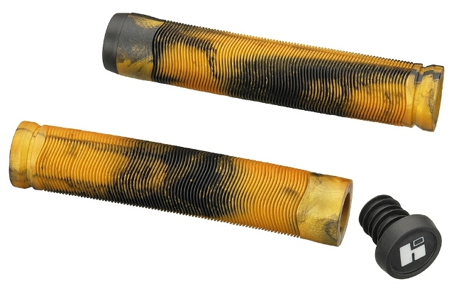 Грипсы HIPE H4 Duo, 155мм black/golden