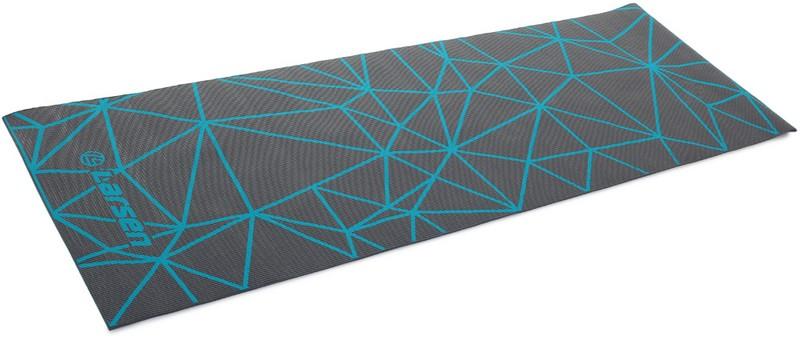 Коврик для йоги Larsen PVC с принтом