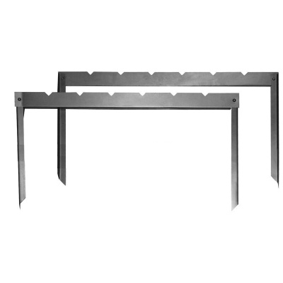 Мангал Следопыт складной (2 стойки), 500х350мм, ст 0.8мм, без шампуров