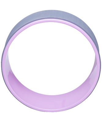 Колесо для йоги STARFIT, 32см, серо-розовый