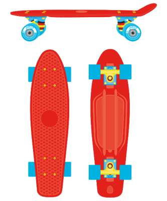 Круизер RIDEX POPSICLE 17''x5''