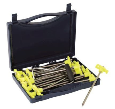 Набор колышков Outwell Spike Peg Box, сталь, (20шт.), multicolor