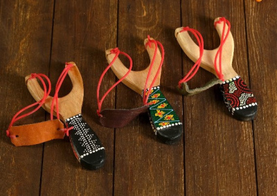 Сувенир SimaLand Рогатка 18х8х1см, дерево