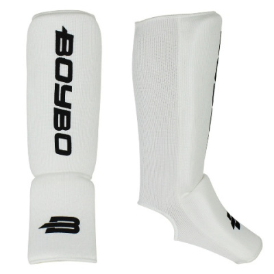 Защита голеностопа BoyBo, белая, х/б