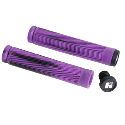 Грипсы HIPE H4 Duo, 155мм black/violet