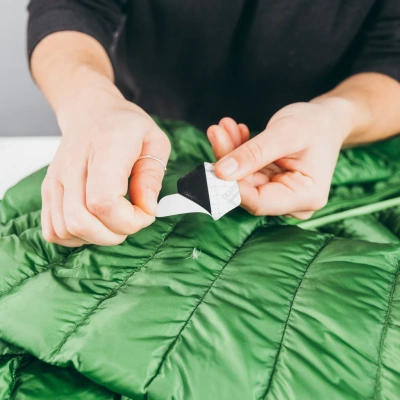 Комплект заплаток Gear Aid REPAIR PATCHES Black+Clear (4шт.)