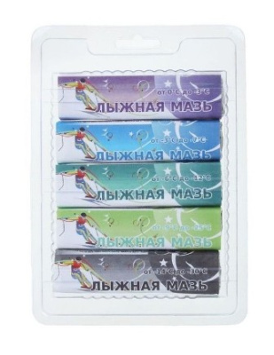 Мази SPRINT (0 -30°C), 200г (комплект из 5 брусков)