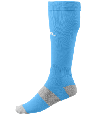 Гетры ф/б Jögel Essential, голуб/серый