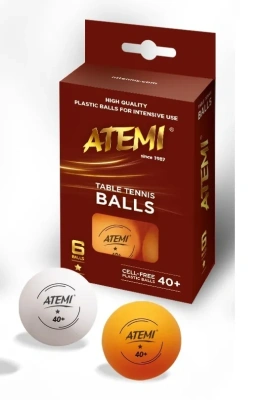 Мяч н/т Atemi 1* (6 шт.)