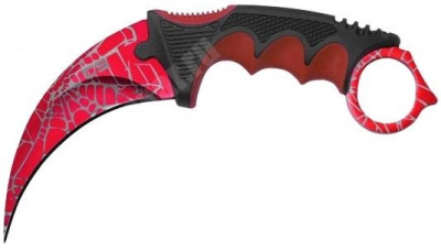 Нож-керамбит Nordway красн.