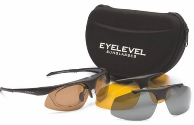 Очки Eyelevel Challenger Black, со сменными линзами