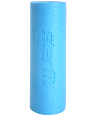 Ролик для йоги и пилатеса StarFit Core 15x45 см, синий пастель