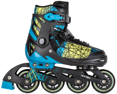 Коньки роликовые Tech Team Toxic Blue