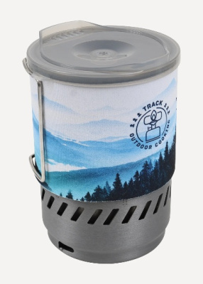 Комплект Track FastBoil Solo (горелка с кастрюлей), 0.6л, 1.7кВт