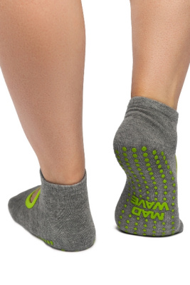 Носки Mad Wave Yoga Socks Grey