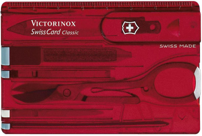 Швейцарская карта Victorinox Classic 0.7100.T