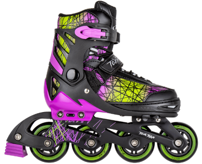 Коньки роликовые Tech Team Toxic Purple