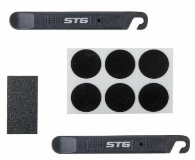 Велоаптечка STG YC129B (монтажки + самокл. заплатки)