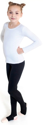 Лосины гимнастические INDIGO с вырезом под пятку, х/б