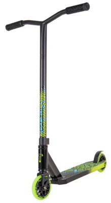 Самокат трюковый Tech Team Duker 202 black/green (2022)   ПРОКАТ