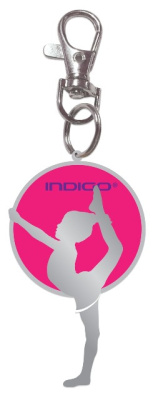 Сувенир-брелок INDIGO "Девочка с обручем"