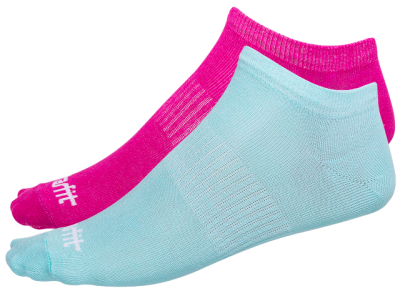 Носки низкие StarFit, мятный/фуксия (2 пары)