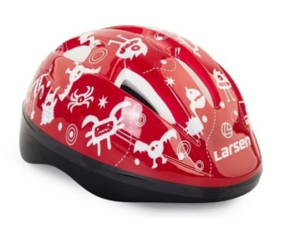 Шлем Larsen Kiddy Red