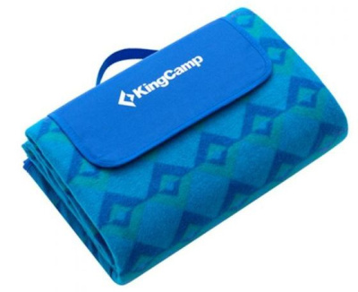 Плед для пикника King Camp Blue, 200x178см