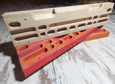 Тренажер скалолазный (ясень)