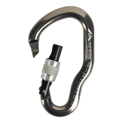 Карабин Ice Rock "Гусь" с резьбовой муфтой