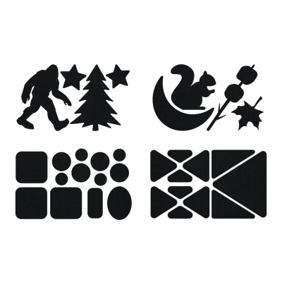 Комплект заплаток Gear Aid REPAIR PATCHES Camping (3шт.)