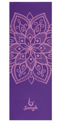Коврик для йоги Sangh «Мандала», 173х61х0,4см