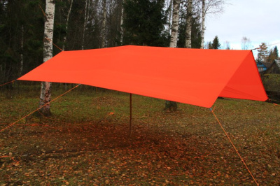 Тент Mobula 5x3 с усилением и тубусом (полиэстер)  ПРОКАТ