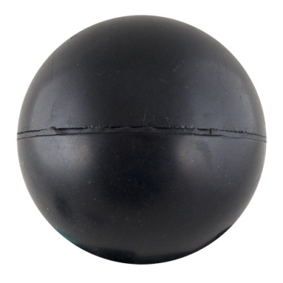Мяч для метания, резина, d6см, 150г (черный)