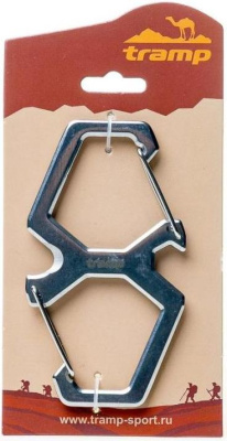 Карабин Tramp двойной со стропорезом