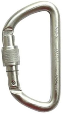 Карабин Ринг дюраль, трапеция, 2200 кгс